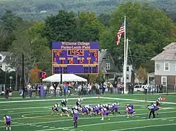 Williams game at Lamb Field in 2014