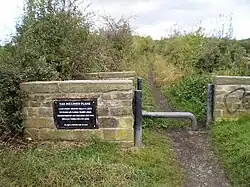 Inclined Plane on the former tramway