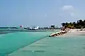 The "Split" at Caye Caulker, Caused by Hurricane Hattie in 1961