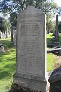 The grave of Rev Prof George Smeaton, Grange Cemetery, Edinburgh