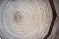Rotating Square roof design above the Mihrab