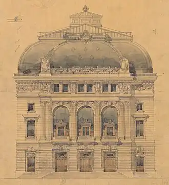 Principal facade