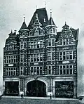 The Gibbons Arcade Building (or Third Street Entrance), as seen at its opening, in 1902