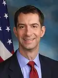Senator Tom Cotton from Arkansas (2015–present)