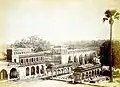 The tomb, assembly hall, and entrance, 1866