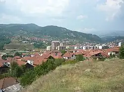 Panorama view of the town