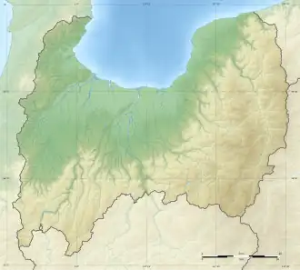Siege of Toyama is located in Toyama Prefecture