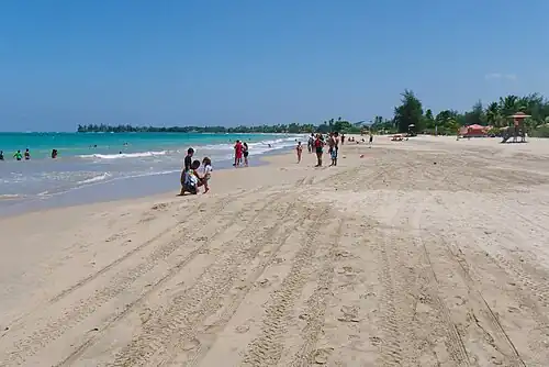 Beach of Balneario de Carolina