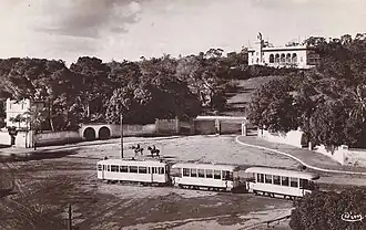 Tramway aux portes du Belvédère