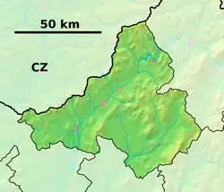 Partizánske is located in Trenčín Region