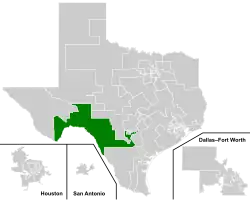 Map of the district