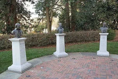 The Tyler Garden, dedicated to members of the Tyler family