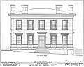 Front elevation, 1970