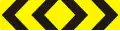 T-intersection chevron