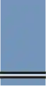 An RAF flying officer's shoulder insignia