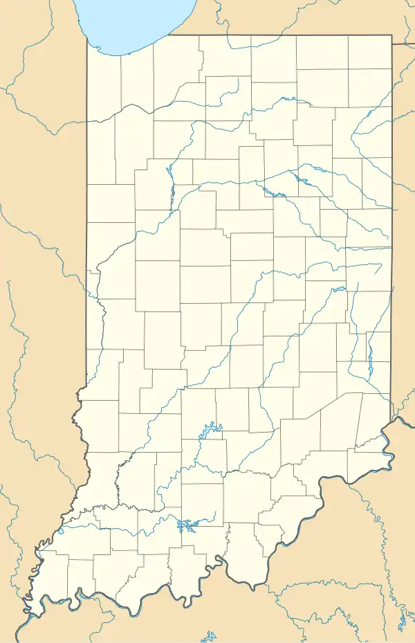 1984 Summer Olympics torch relay is located in Indiana