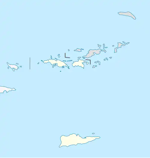 Protestant Cay is located in the U.S. Virgin Islands