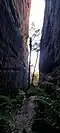 A slot canyon known as "Ultimate Slot"