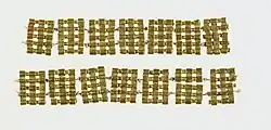 Photograph of a bracelet spacer