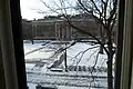 Smith Hall as seen from inside Vincent Hall