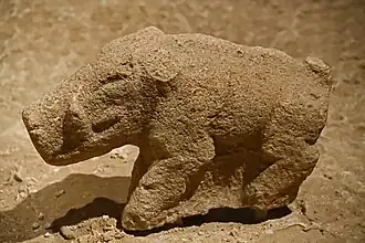 Boar statue, Göbeklitepe.