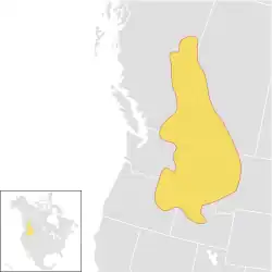 Map of range