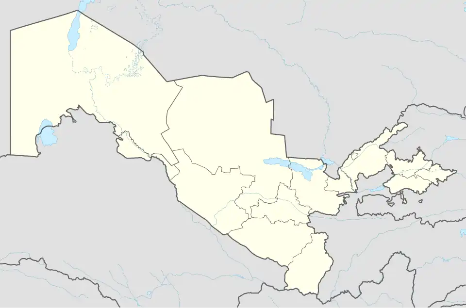 2019 Uzbekistan Pro League is located in Uzbekistan