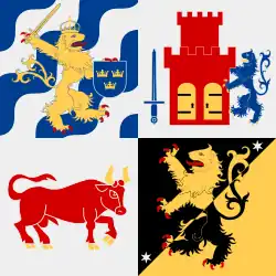 Flag of Västra Götaland County