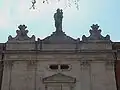 Shields symbolizing arts & sciences