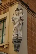 Niche of the Madonna of Mount Carmel