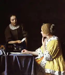 Mistress and Maid (1666–1667), Frick Collection in New York City