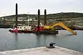Vessel in the port
