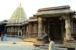 A view of Vaidyeshwara temple, Talakadu