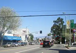 Van Nuys Boulevard in Sherman Oaks