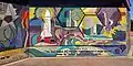 Mosaic tile mural at the Houston Ship Channel Visitor Center - 2016