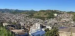 View of the Giovannini neighborhood from Alto Giovannini