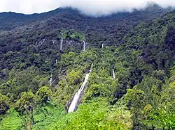 Bridal Veil Falls, Salazie