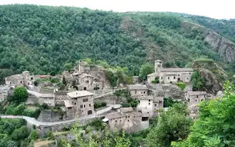 Aerial view of Malleval