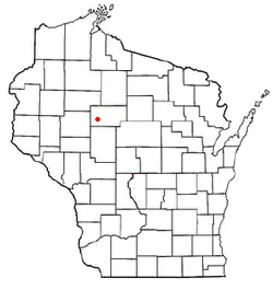 Location of Ford, Wisconsin
