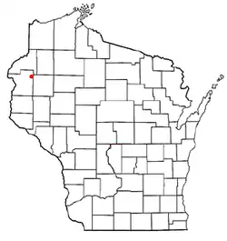 Location of the Town of McKinley
