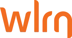 The lowercase letters w l r n in burnt orange.