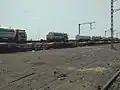 Western Railways' Oxygen Express Train with LMO tanker trucks from Hapa to Delhi, 23 May 2021