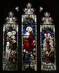 Window in the east side of the Marler Chapel