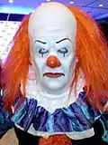 A cosplayer in Pennywise (miniseries) costume at the 2013 Wizard World Chicago