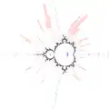 Wakes near the period 3 island