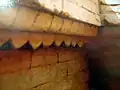 Crafted wall of the Mound of Dam Dam Peer