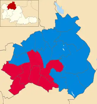 2022 results map