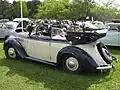 1937 Wanderer W24 Cabriolet rear