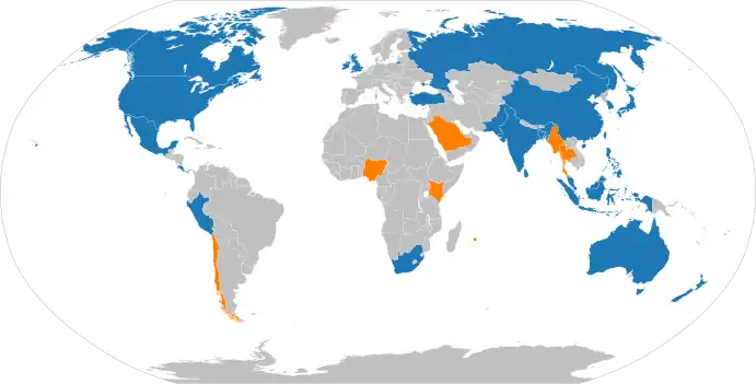 Washington Accord Signatories