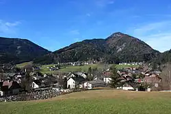 The village of Weißbriach